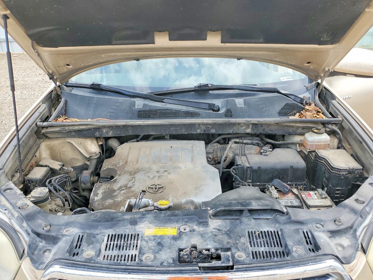 2008 Toyota Highlander Limited Золотой vin: JTEES42AX82032933