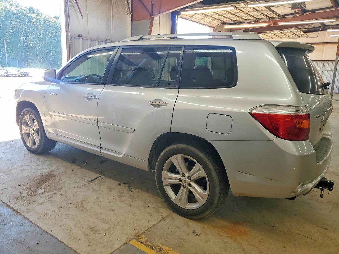 2008 Toyota Highlander Limited Silver vin: JTEES42AX82034679