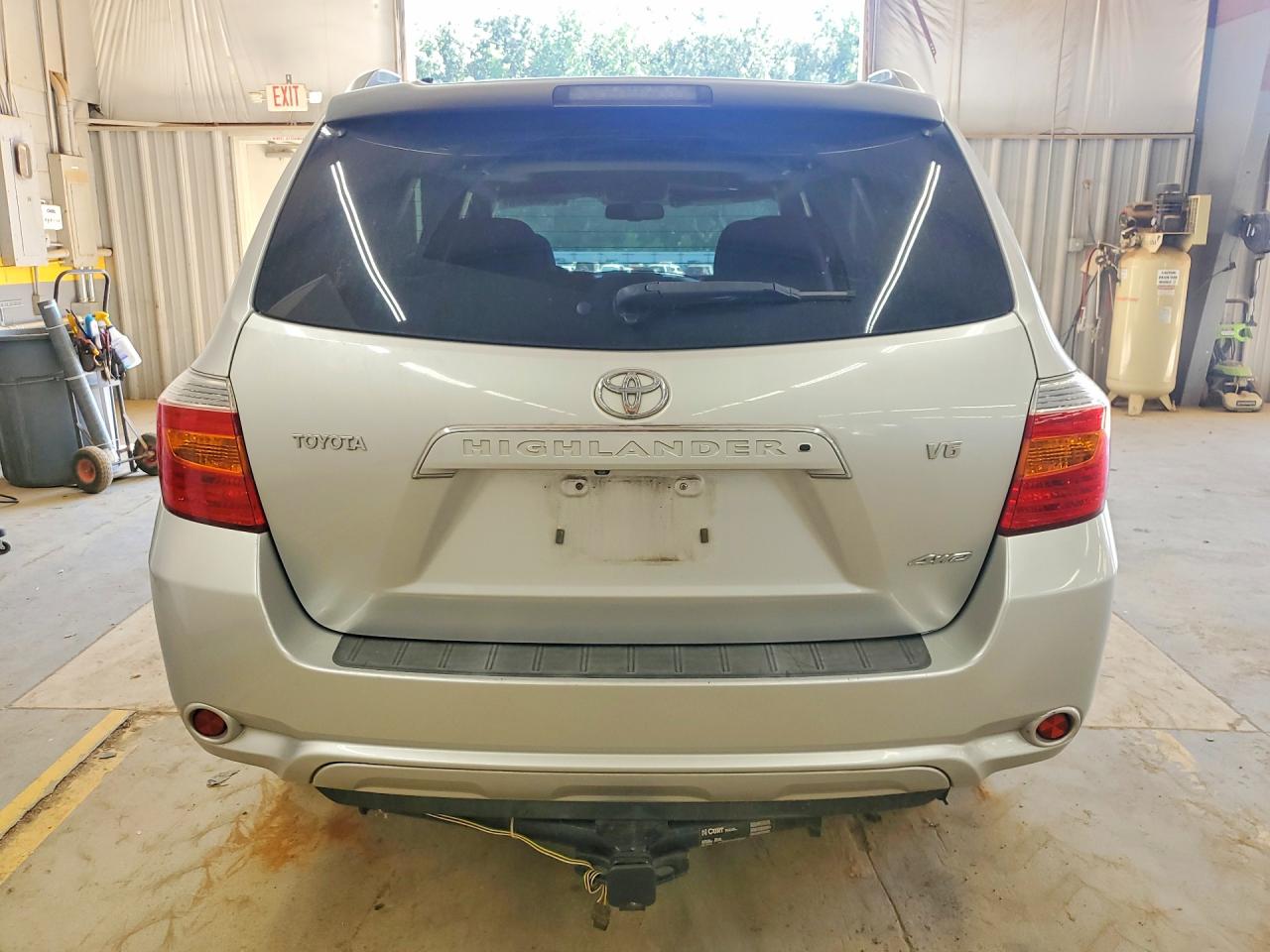 2008 Toyota Highlander Limited Silver vin: JTEES42AX82034679