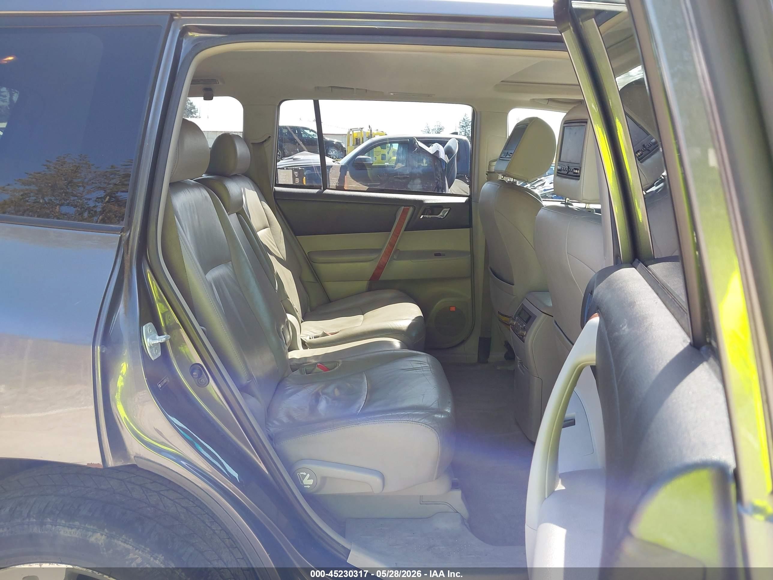 2008 Toyota Highlander Limited Gray vin: JTEES42AX82038750