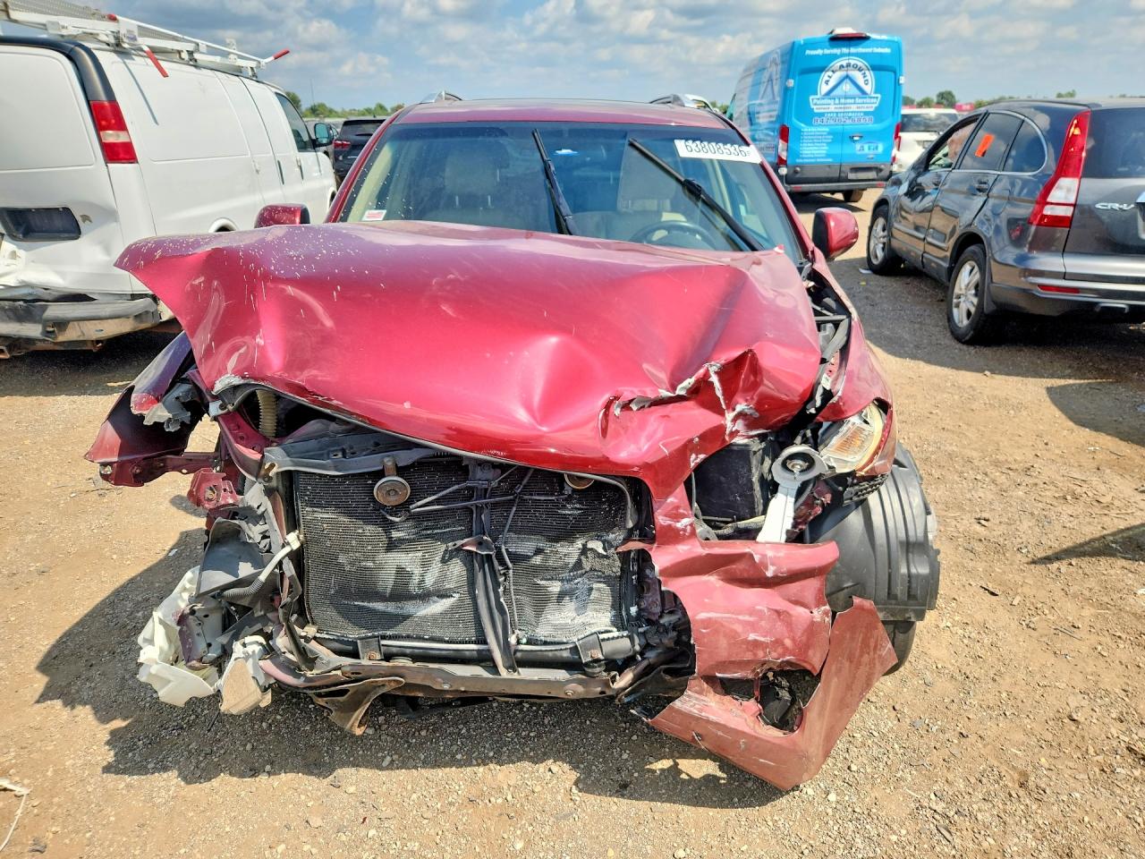 2008 Toyota Highlander Limited Maroon vin: JTEES42AX82079637