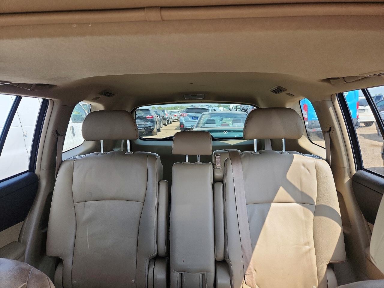 2008 Toyota Highlander Limited Maroon vin: JTEES42AX82079637