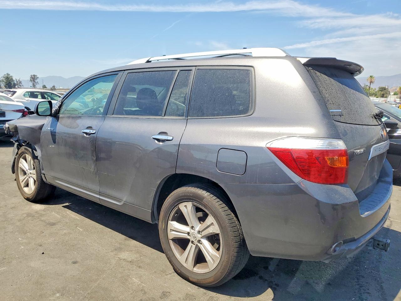 2008 Toyota Highlander Limited Gray vin: JTEES42AX82097460