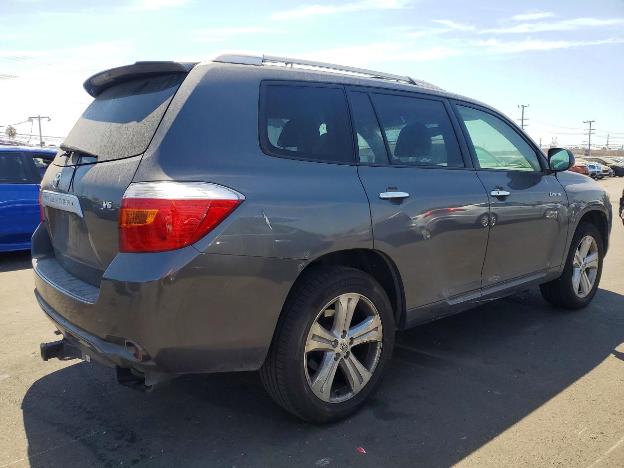 2008 Toyota Highlander Limited Gray vin: JTEES42AX82097460