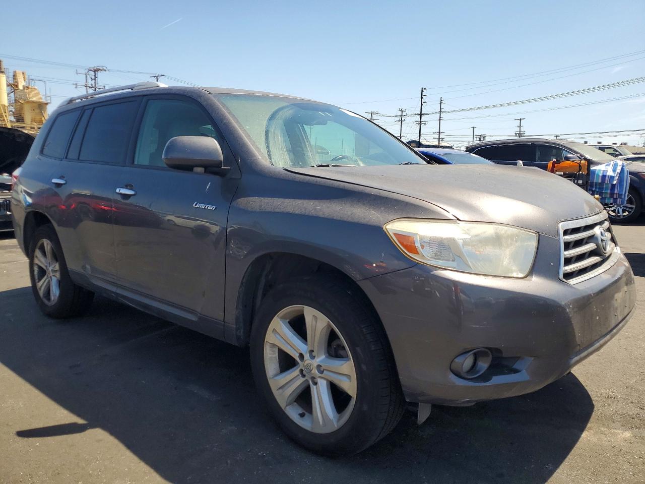 2008 Toyota Highlander Limited Gray vin: JTEES42AX82097460
