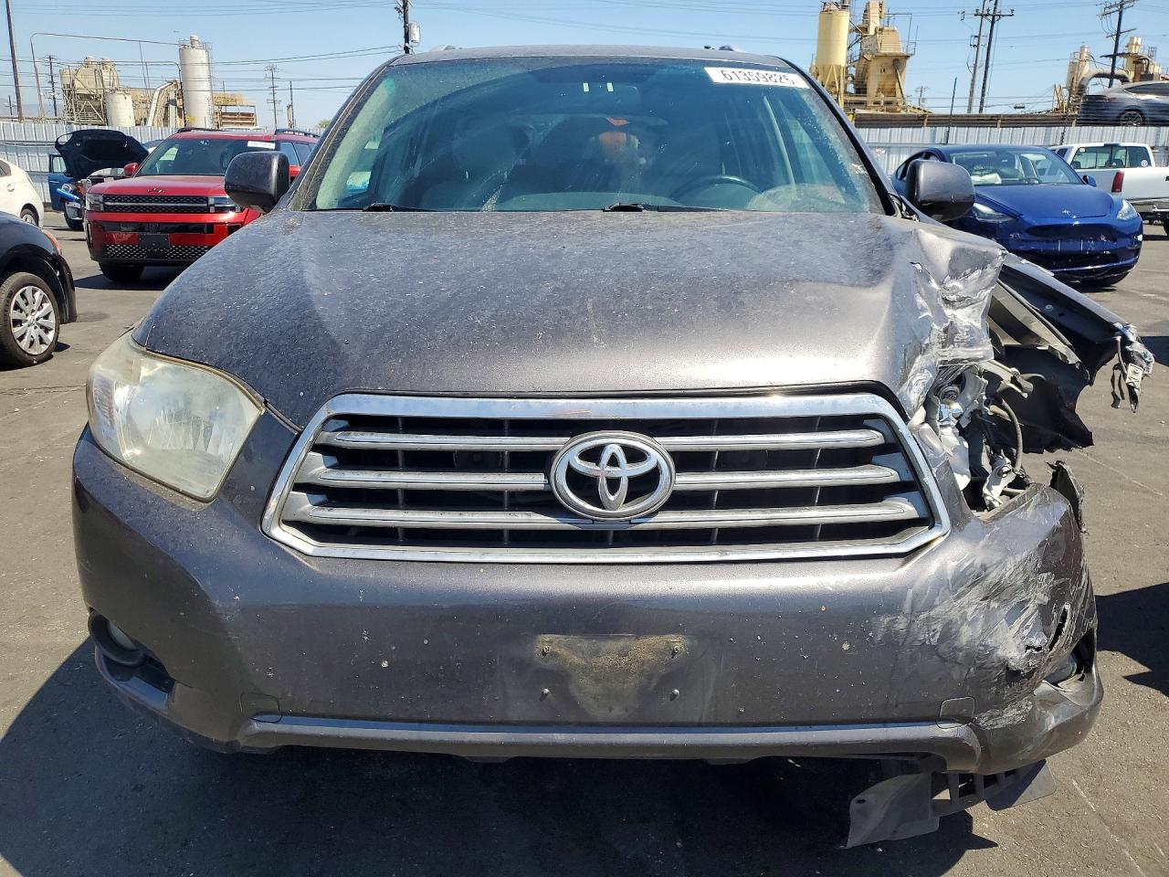 2008 Toyota Highlander Limited Gray vin: JTEES42AX82097460