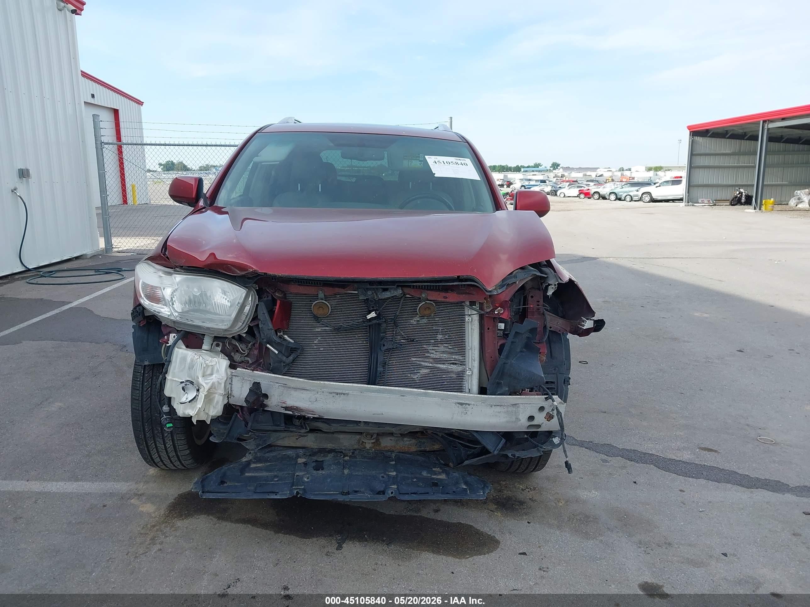 2009 Toyota Highlander Limited Red vin: JTEES42AX92110791