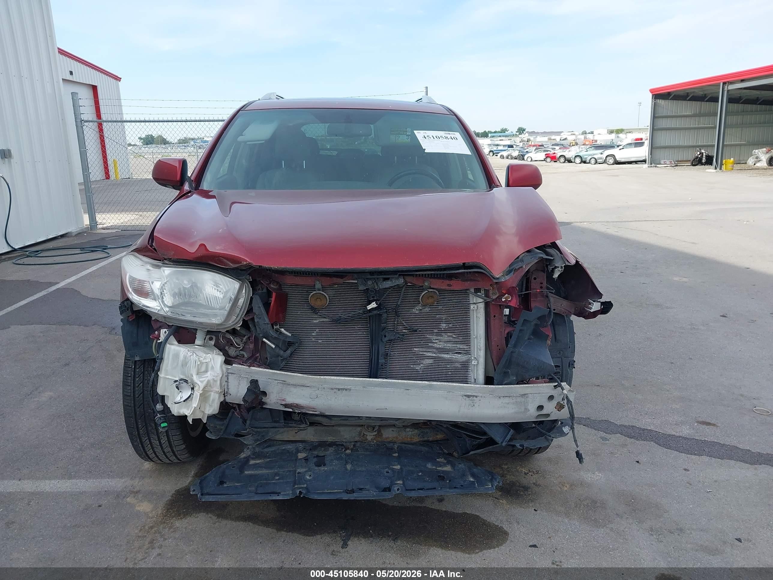 2009 Toyota Highlander Limited Red vin: JTEES42AX92110791