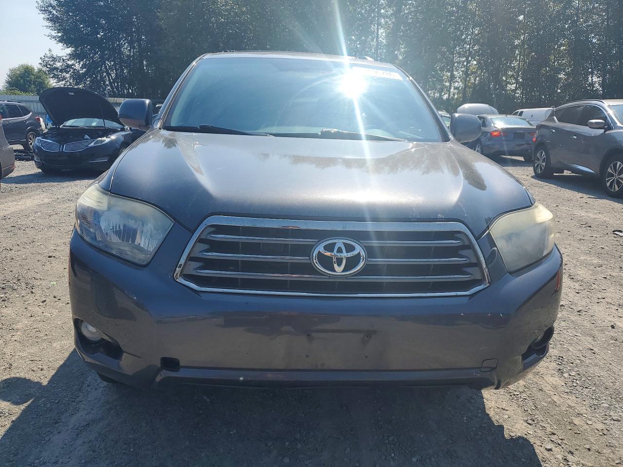 2008 Toyota Highlander Sport Gray vin: JTEES43A082029179
