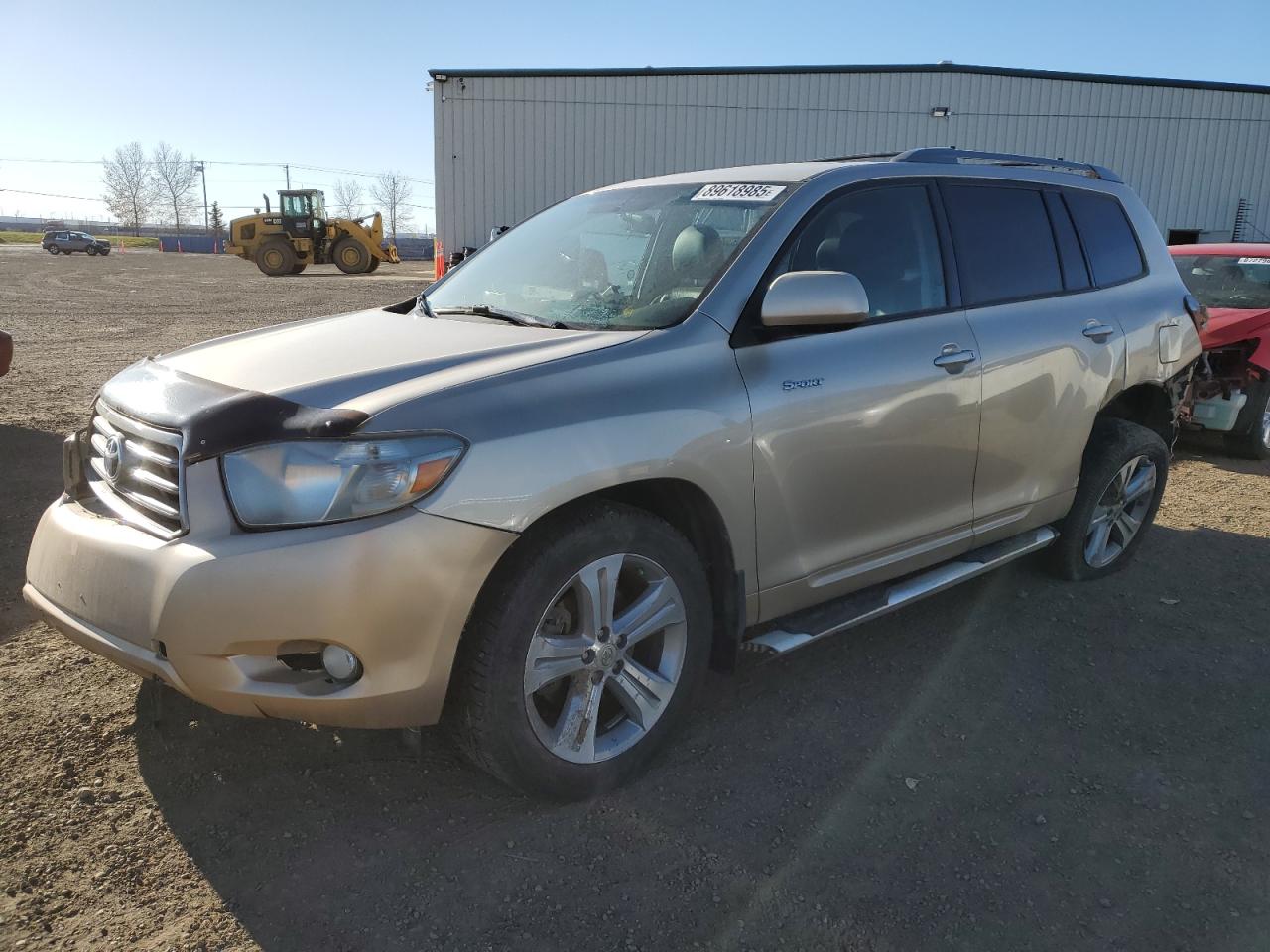 2008 Toyota Highlander Sport Gold vin: JTEES43A082032552