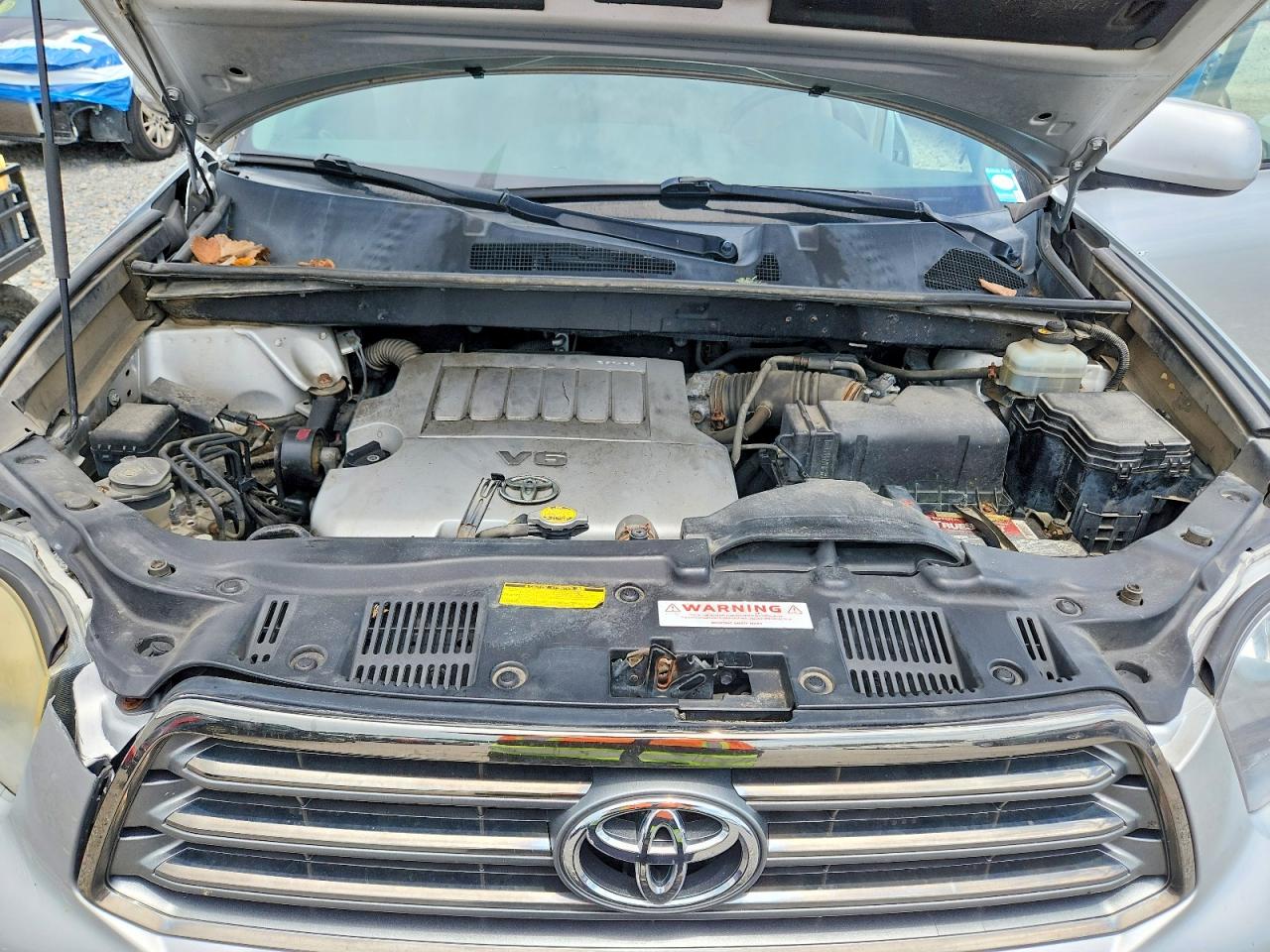 2008 Toyota Highlander Sport Gray vin: JTEES43A082046838