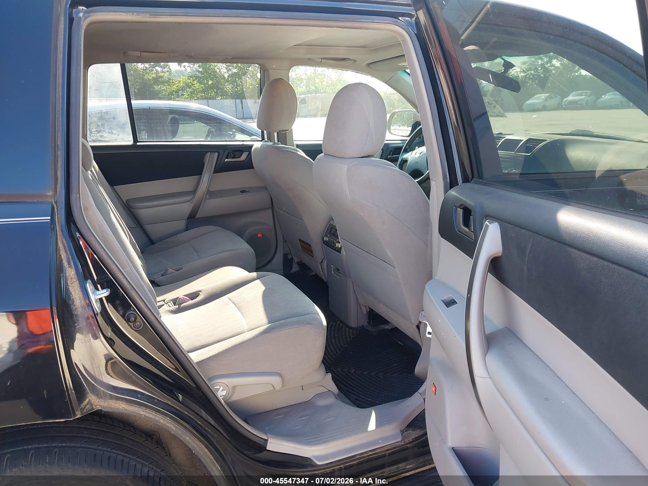 2008 Toyota Highlander Sport Black vin: JTEES43A082063400