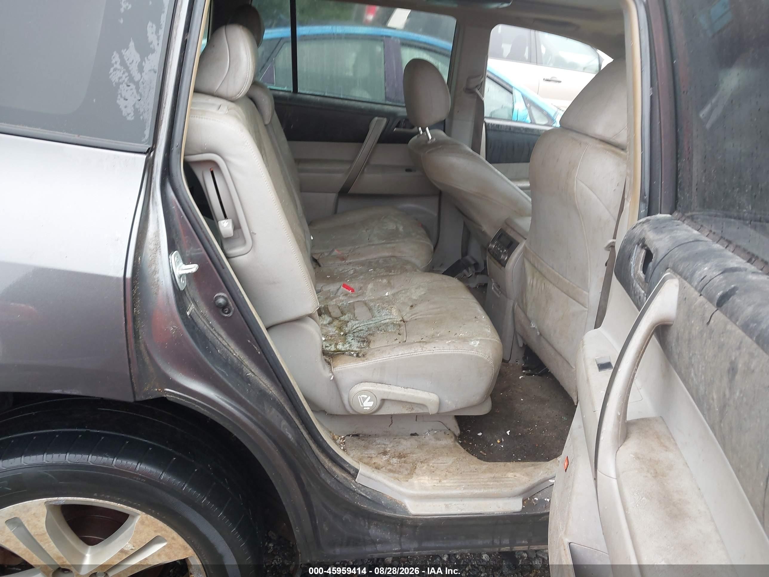 2008 Toyota Highlander Sport Серый vin: JTEES43A082079872