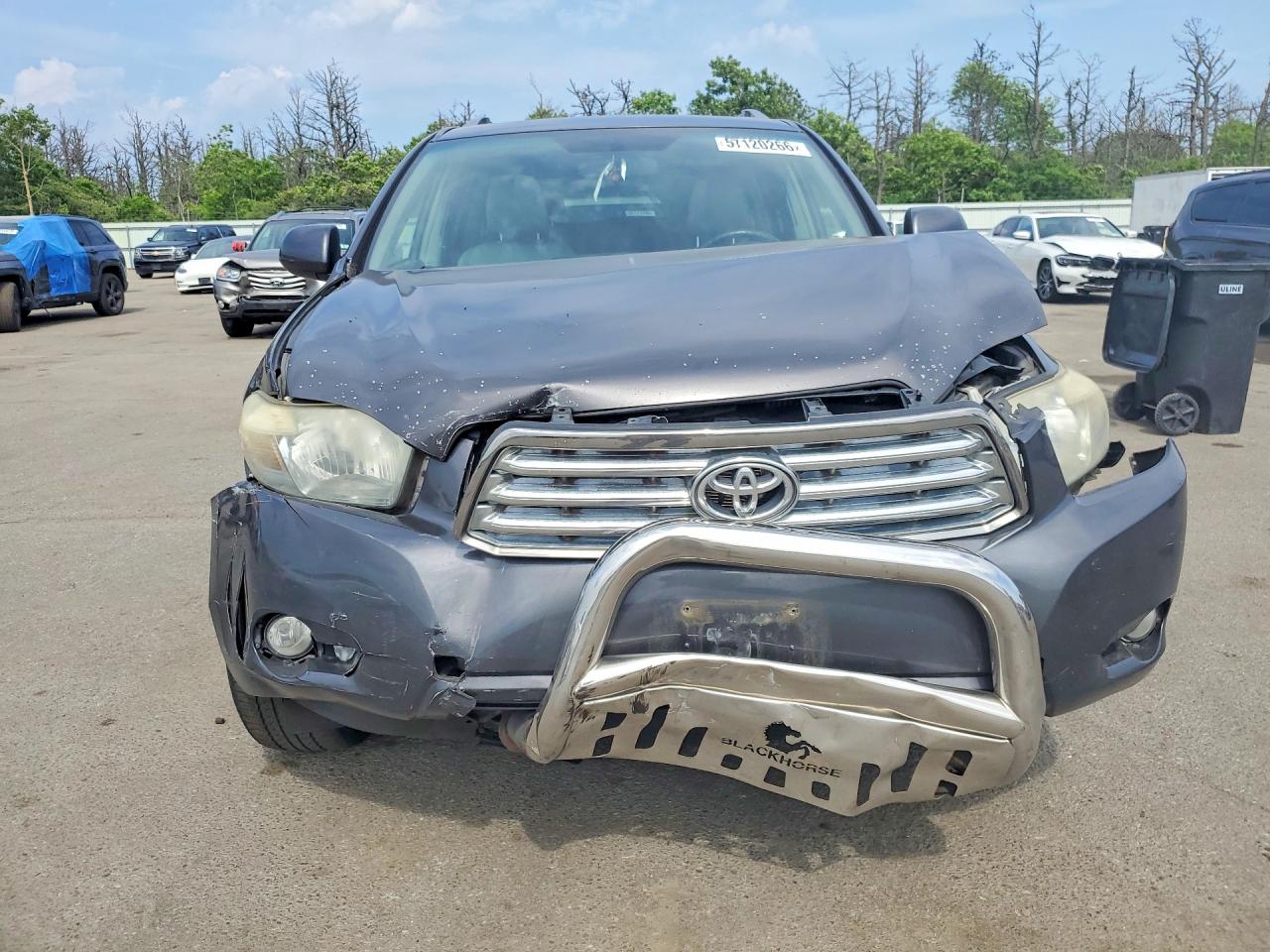 2008 Toyota Highlander Sport Gray vin: JTEES43A082109484