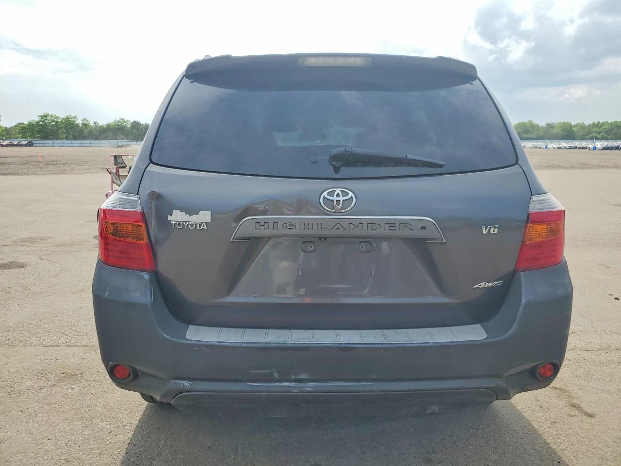 2008 Toyota Highlander Sport Gray vin: JTEES43A082109484