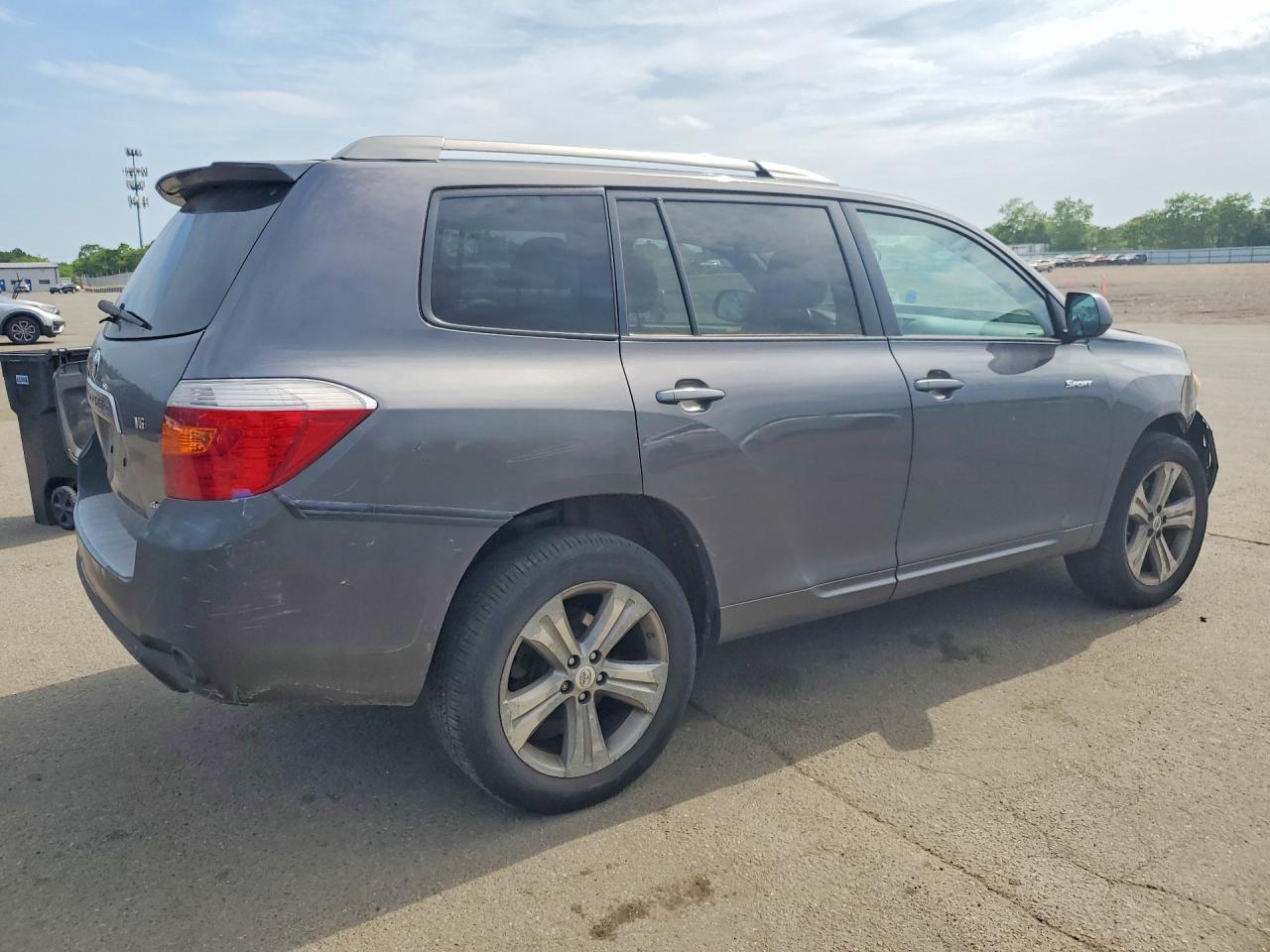 2008 Toyota Highlander Sport Gray vin: JTEES43A082109484