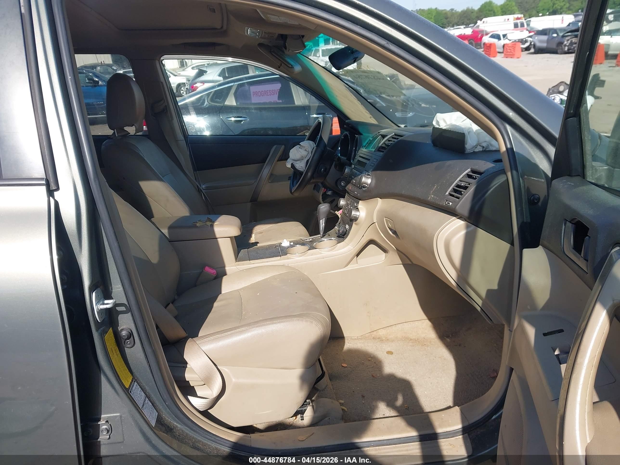 2008 Toyota Highlander Sport Green vin: JTEES43A182015176