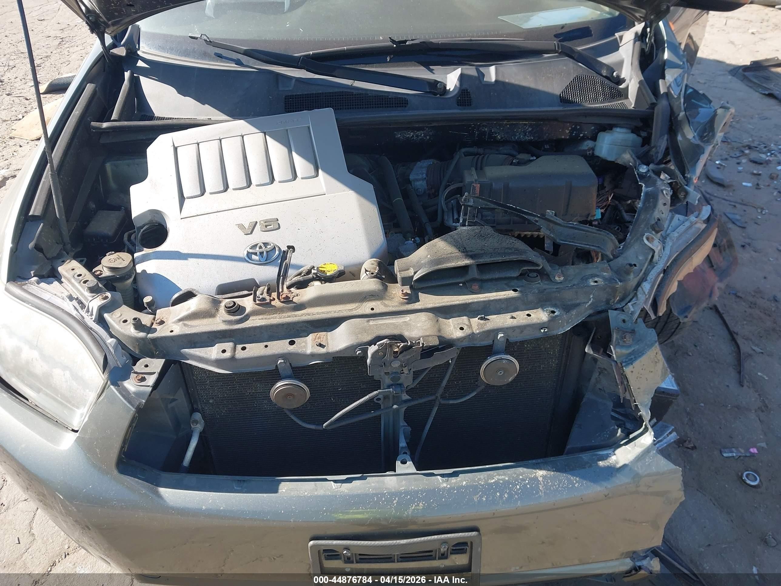 2008 Toyota Highlander Sport Green vin: JTEES43A182015176
