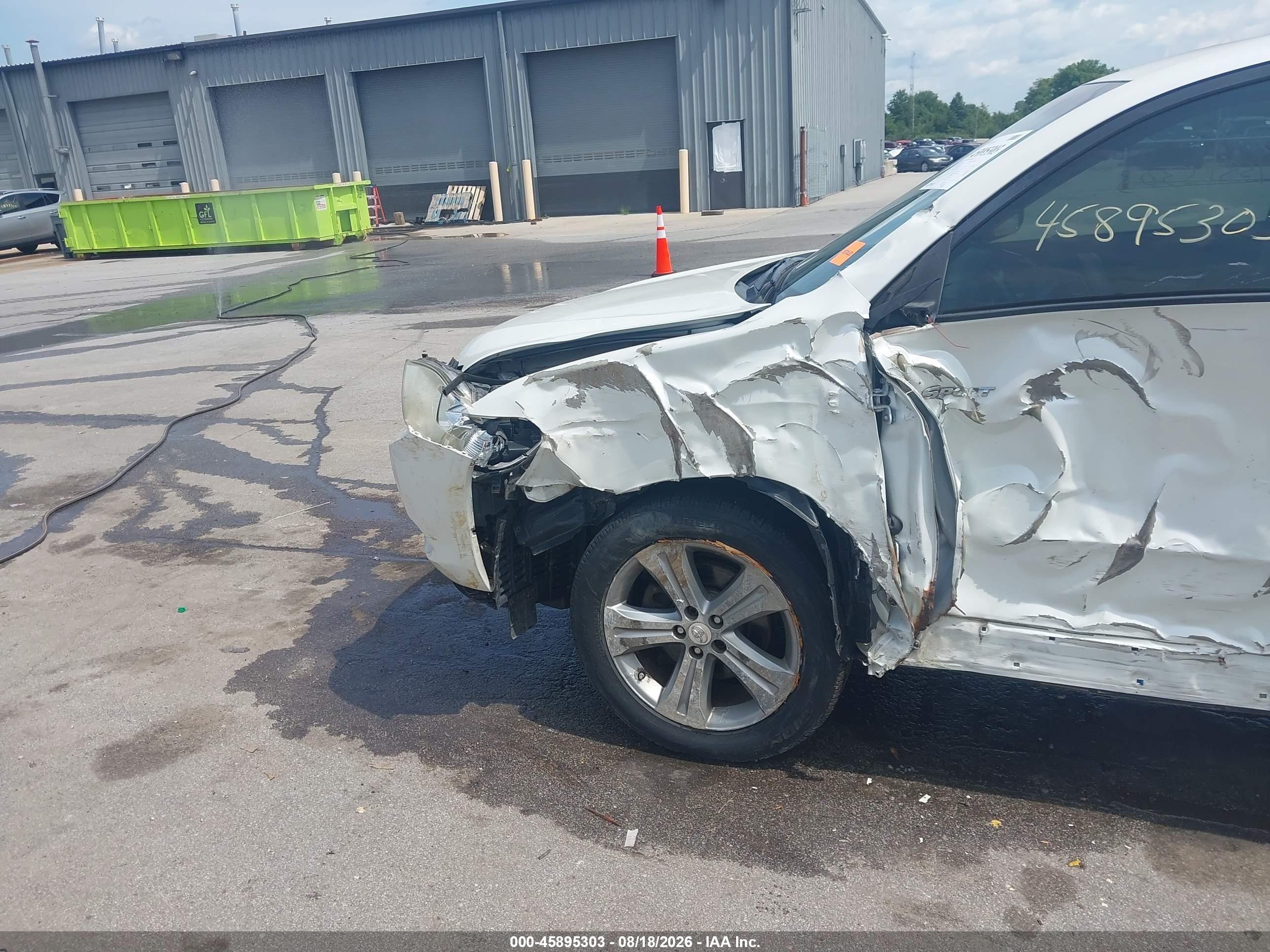 2008 Toyota Highlander Sport Белый vin: JTEES43A182077922