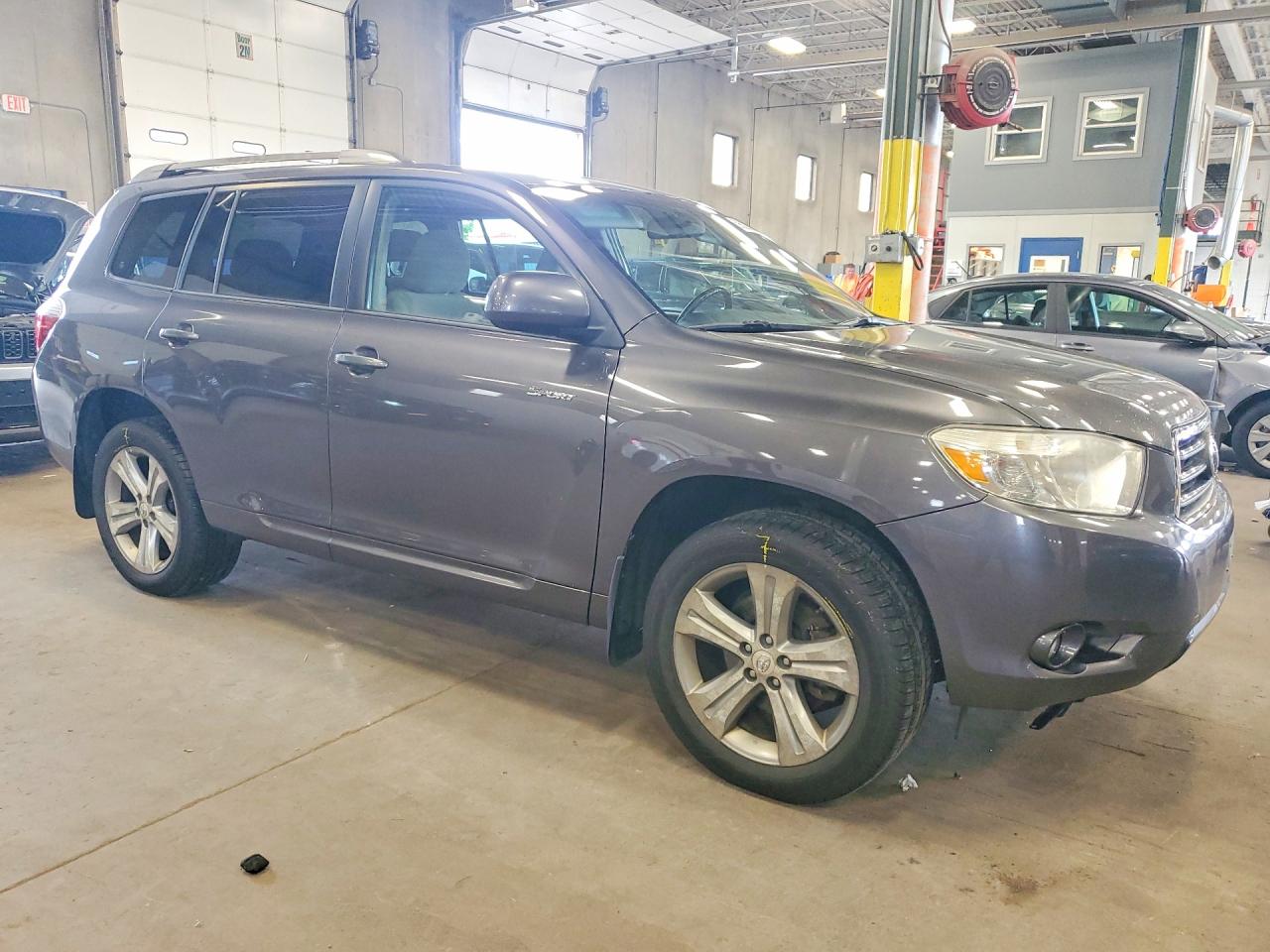 2008 Toyota Highlander Sport Серый vin: JTEES43A182083574