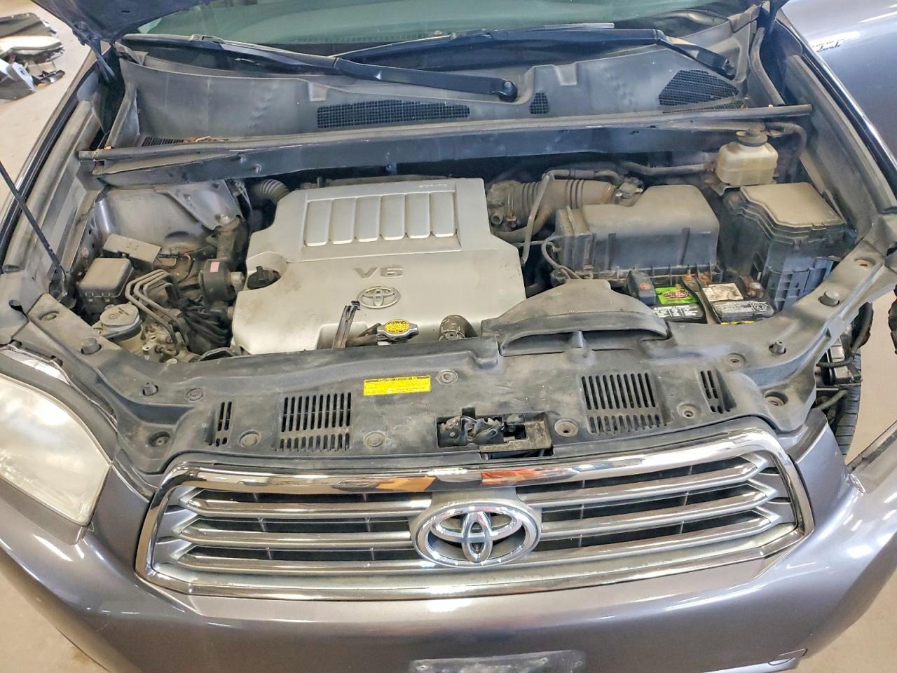 2008 Toyota Highlander Sport Серый vin: JTEES43A182083574
