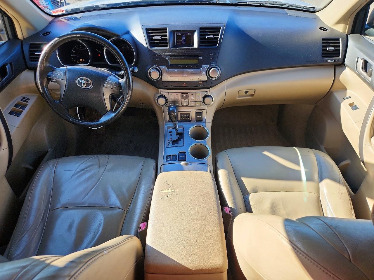 2008 Toyota Highlander Sport Бежевый vin: JTEES43A182087155