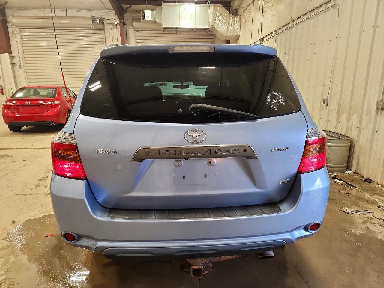 2008 Toyota Highlander Sport Синий vin: JTEES43A182090413