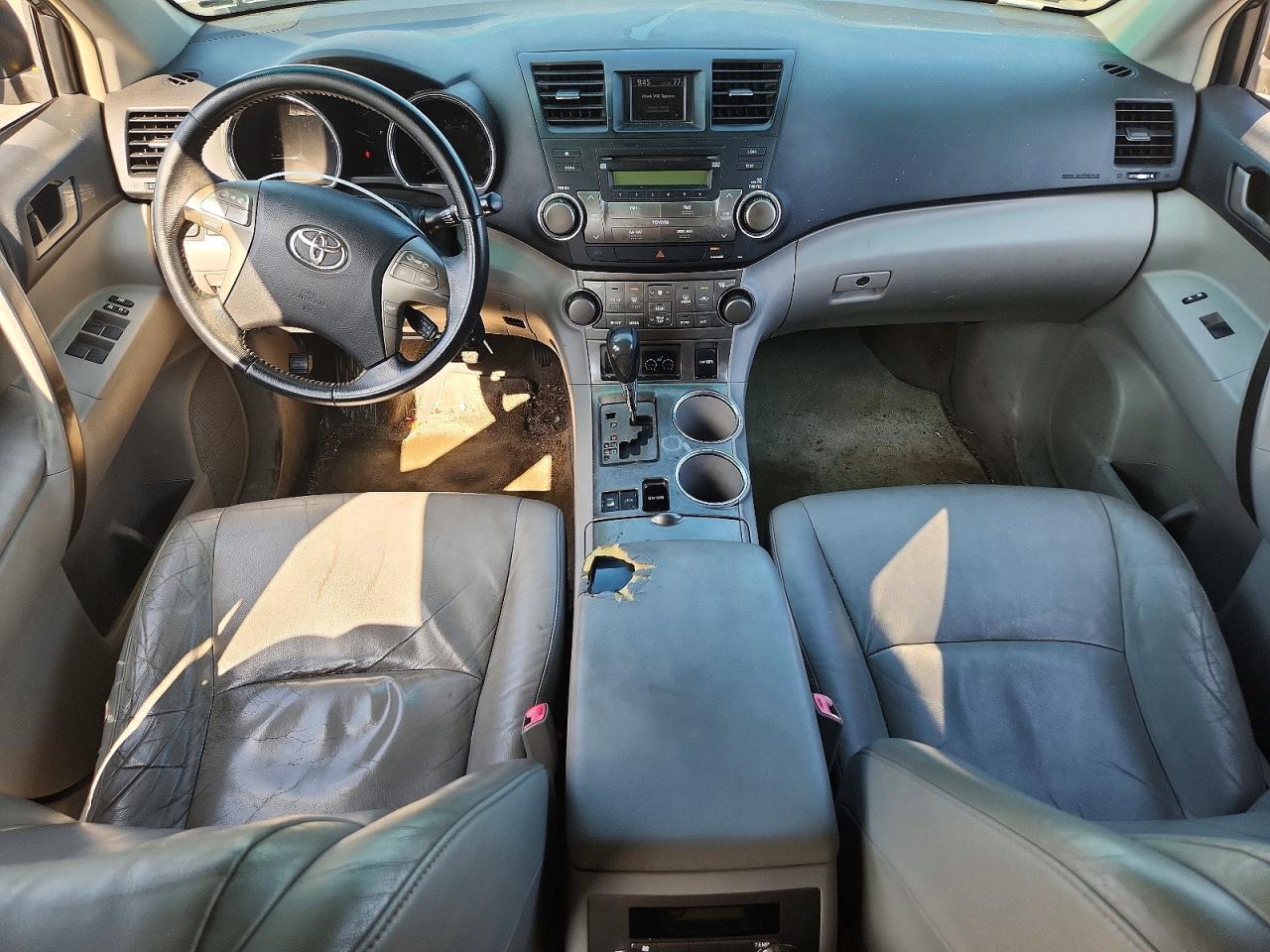 2008 Toyota Highlander Sport Gray vin: JTEES43A282011024