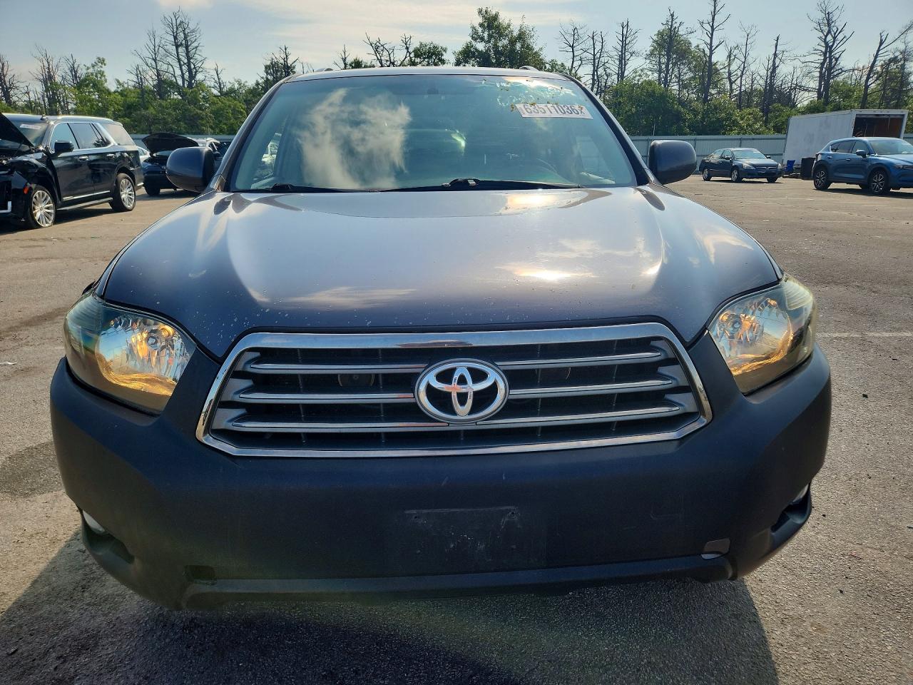 2008 Toyota Highlander Sport Gray vin: JTEES43A282011024
