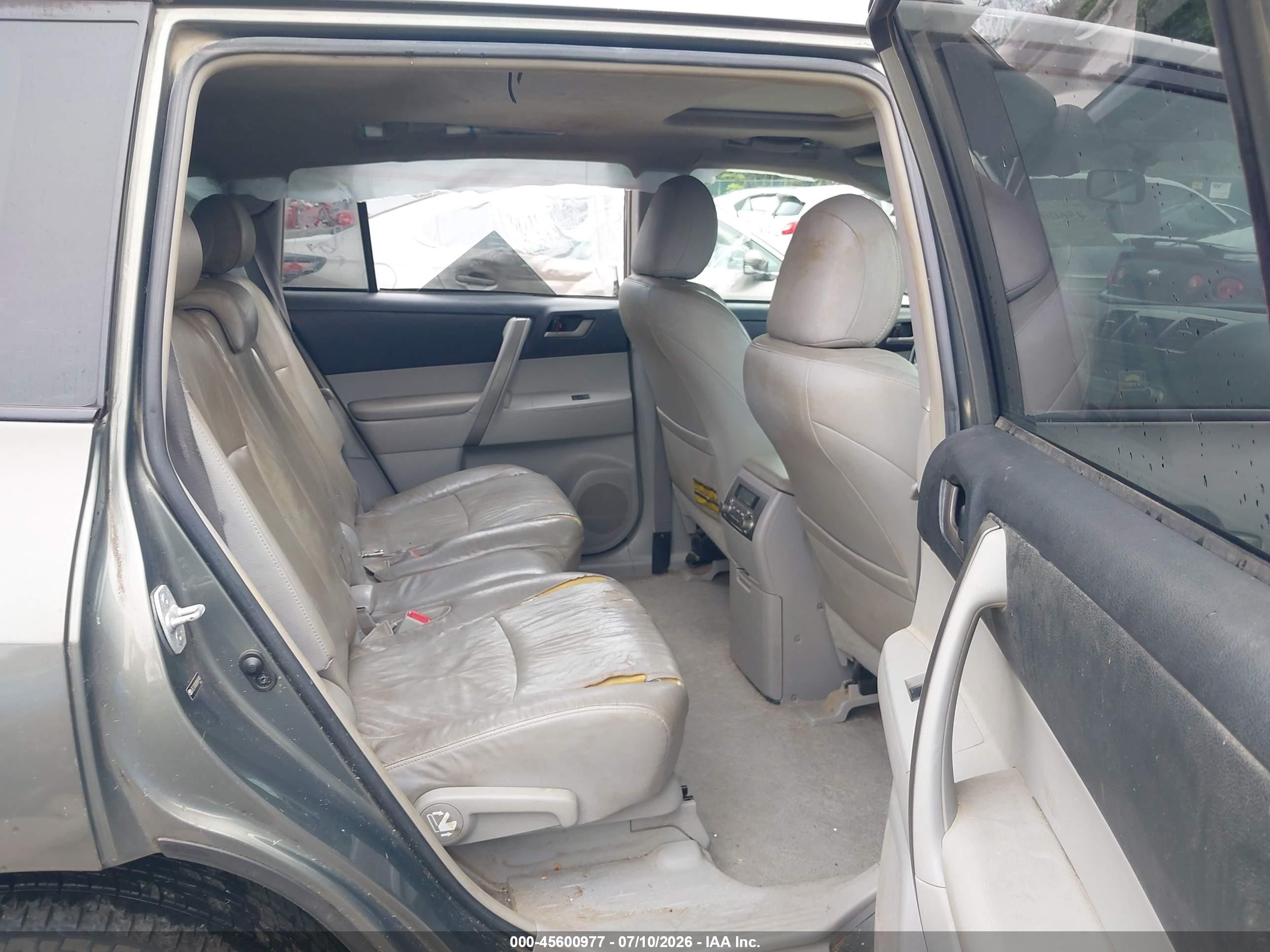 2008 Toyota Highlander Sport Green vin: JTEES43A282041480