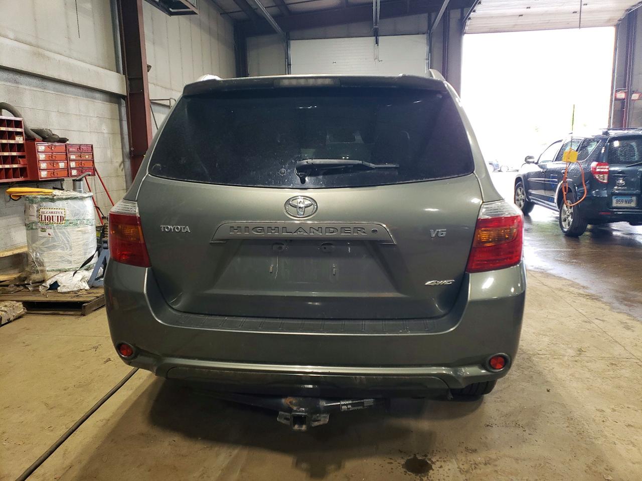 2008 Toyota Highlander Sport Угольный vin: JTEES43A282098391