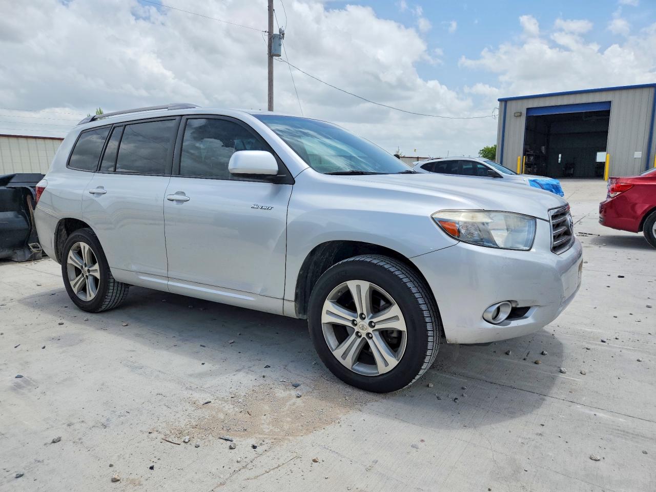 2009 Toyota Highlander Sport Серебряный vin: JTEES43A292136414