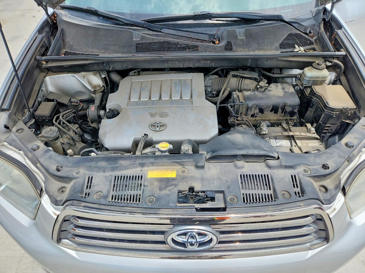 2009 Toyota Highlander Sport Серебряный vin: JTEES43A292136414