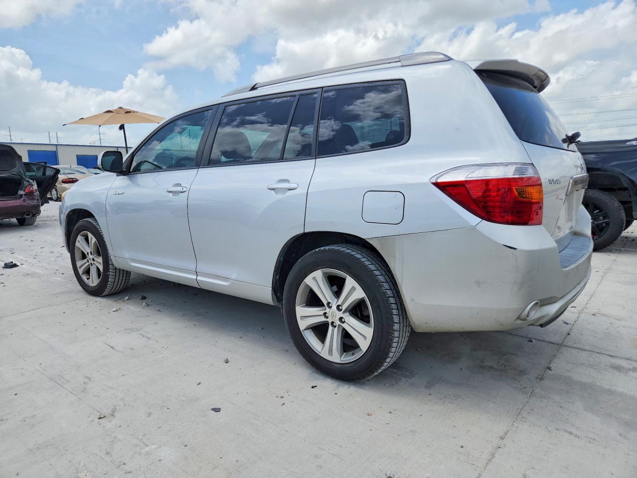 2009 Toyota Highlander Sport Серебряный vin: JTEES43A292136414