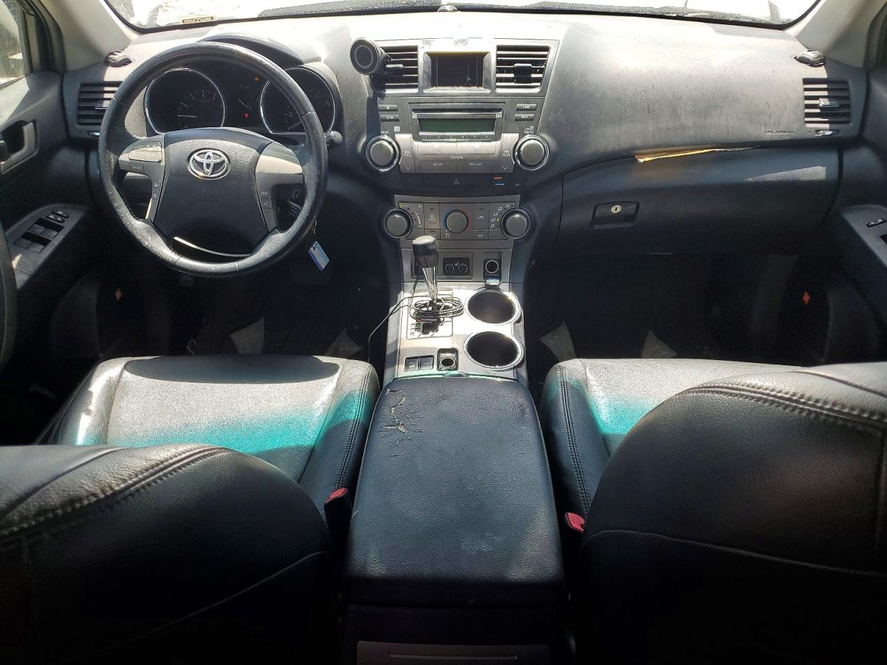 2008 Toyota Highlander Sport White vin: JTEES43A382021903