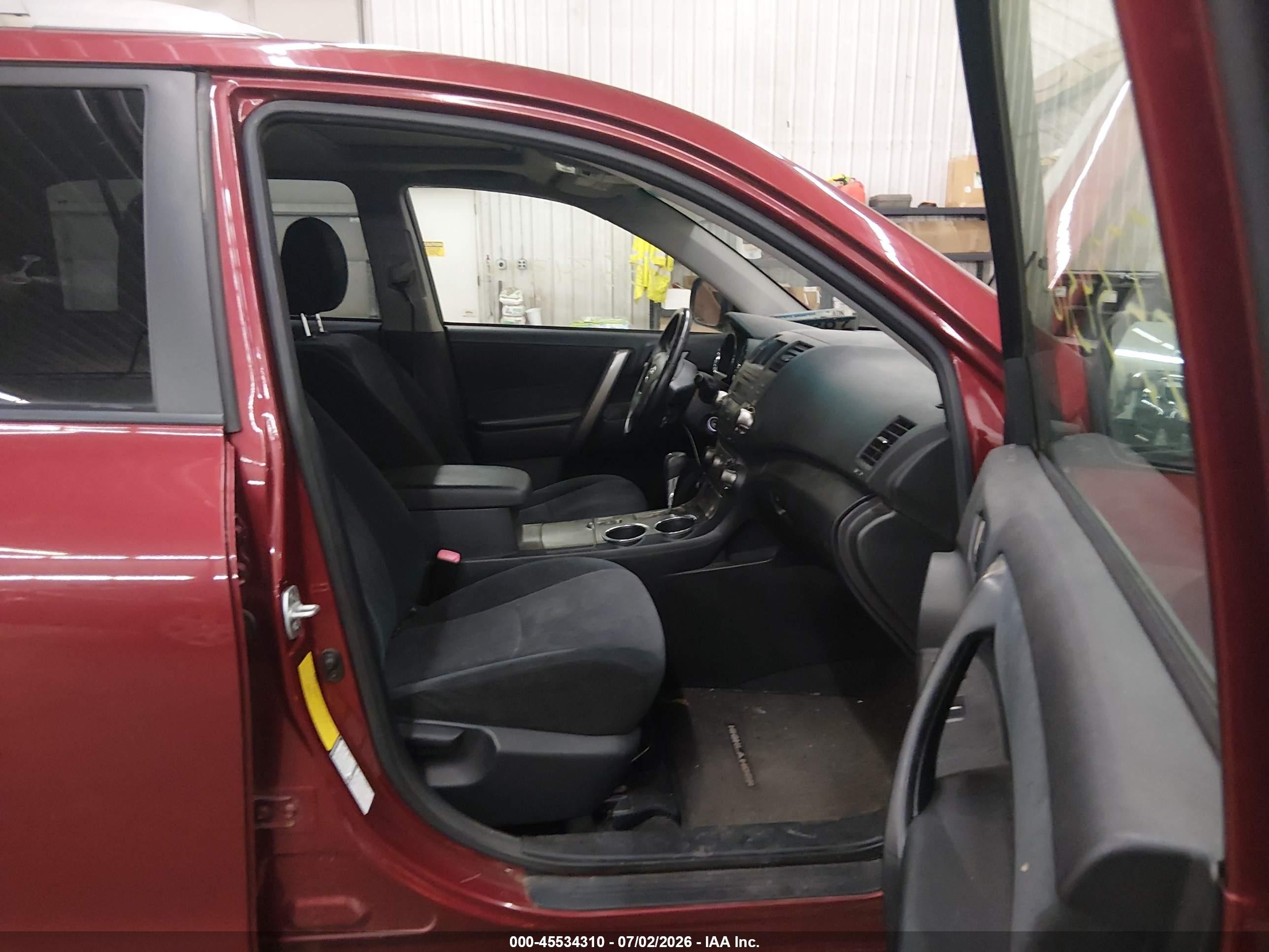 2008 Toyota Highlander Sport Красный vin: JTEES43A382044890