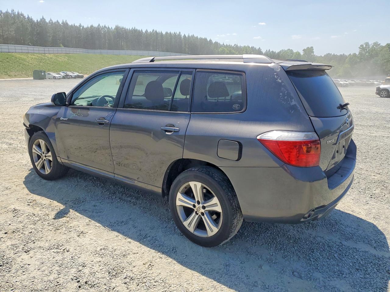 2008 Toyota Highlander Sport Серый vin: JTEES43A382095922