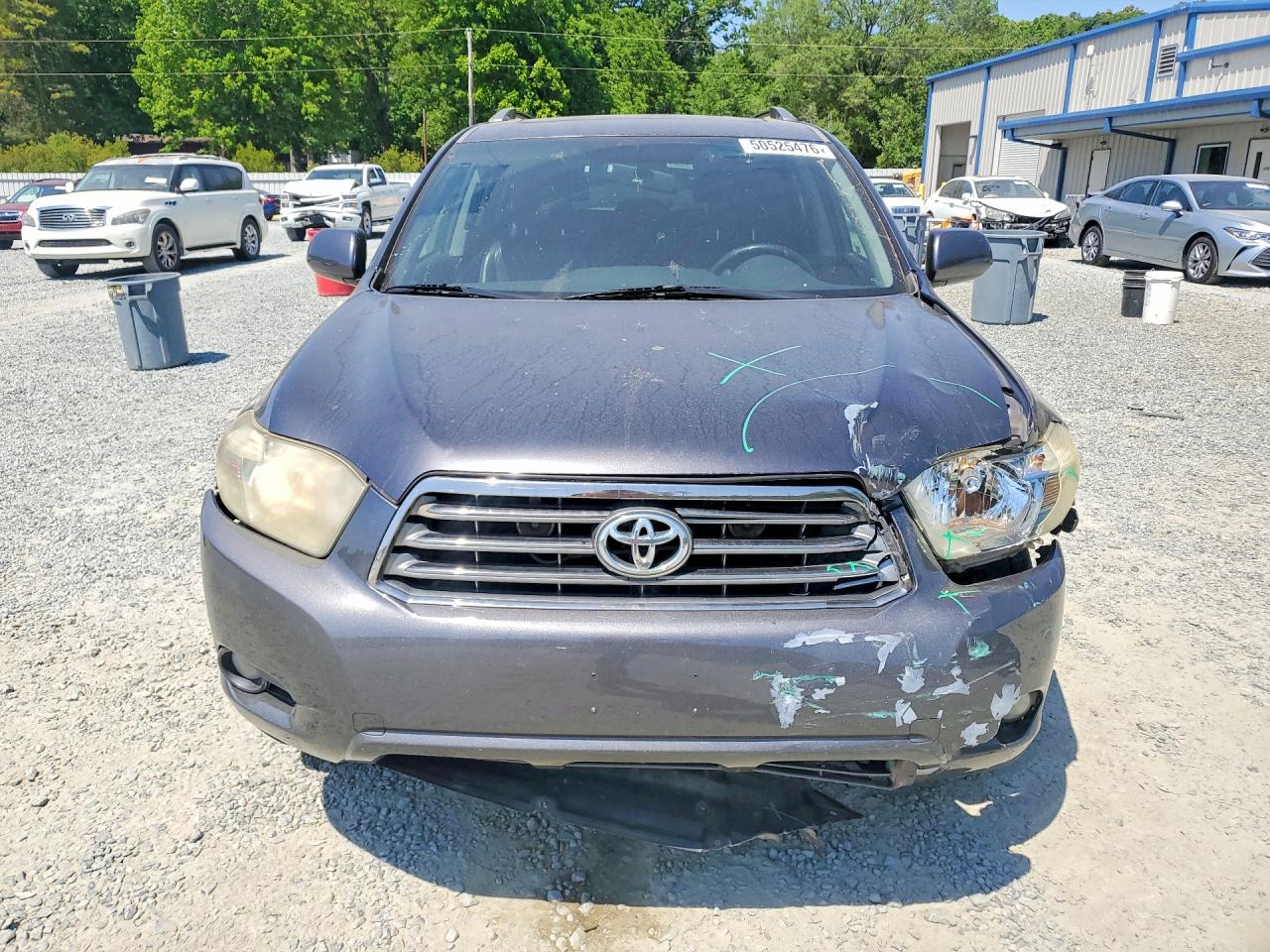 2008 Toyota Highlander Sport Серый vin: JTEES43A382095922