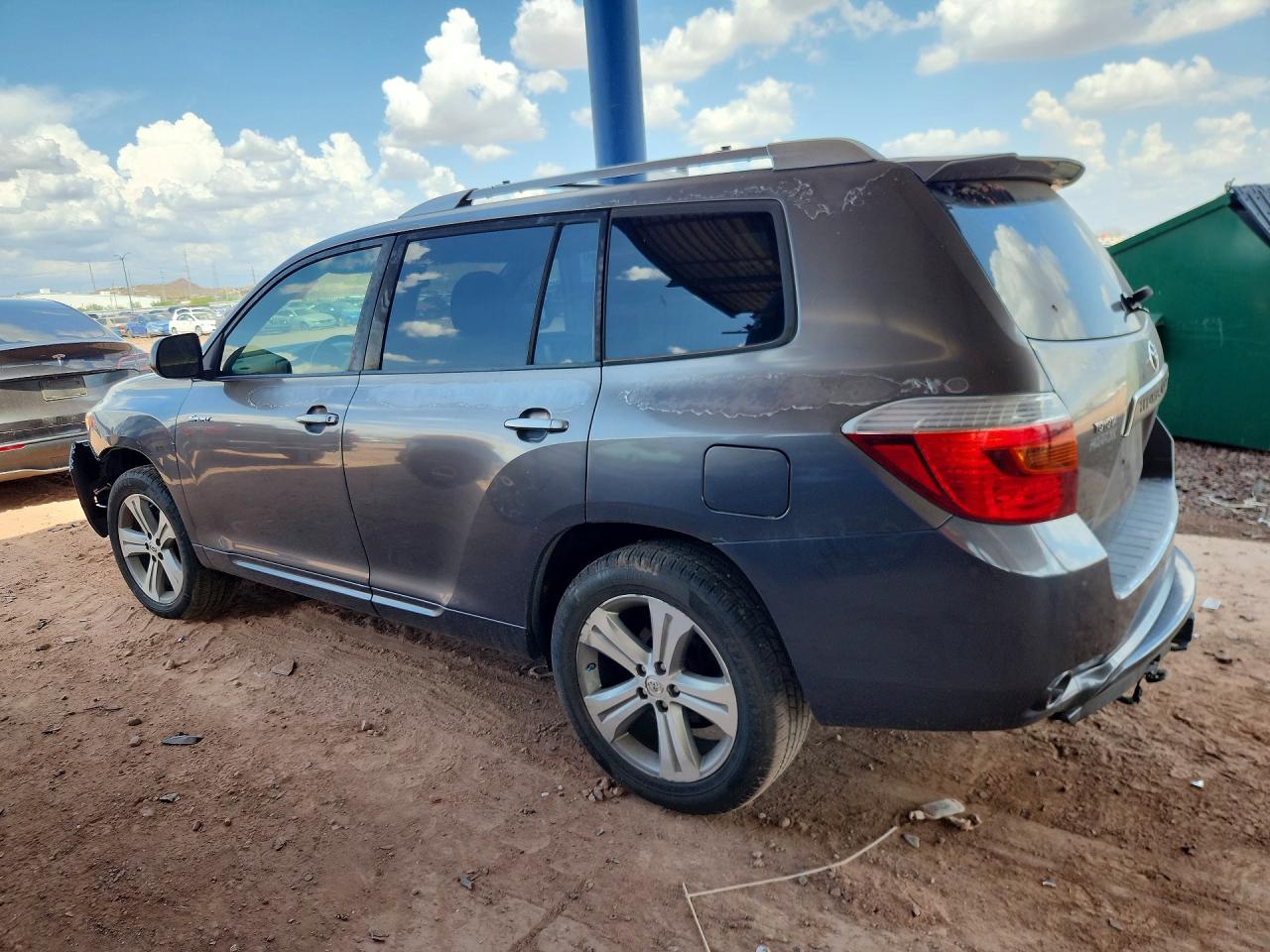 2008 Toyota Highlander Sport Gray vin: JTEES43A482042811