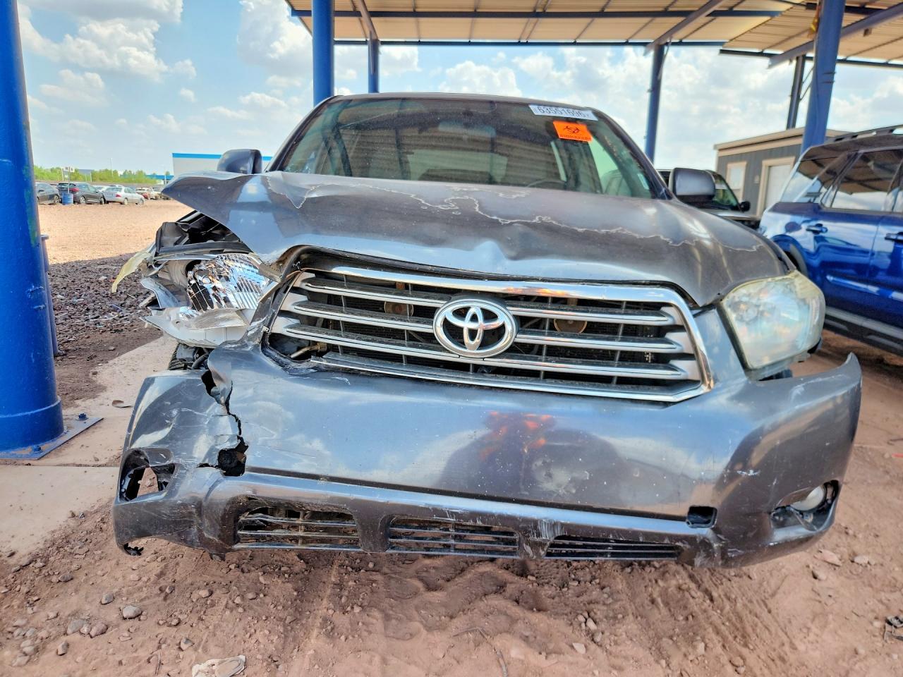 2008 Toyota Highlander Sport Gray vin: JTEES43A482042811