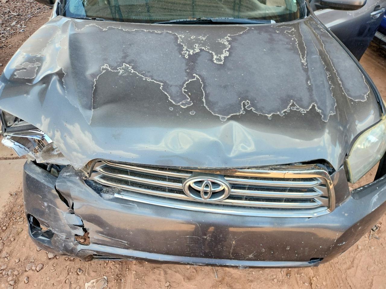 2008 Toyota Highlander Sport Gray vin: JTEES43A482042811
