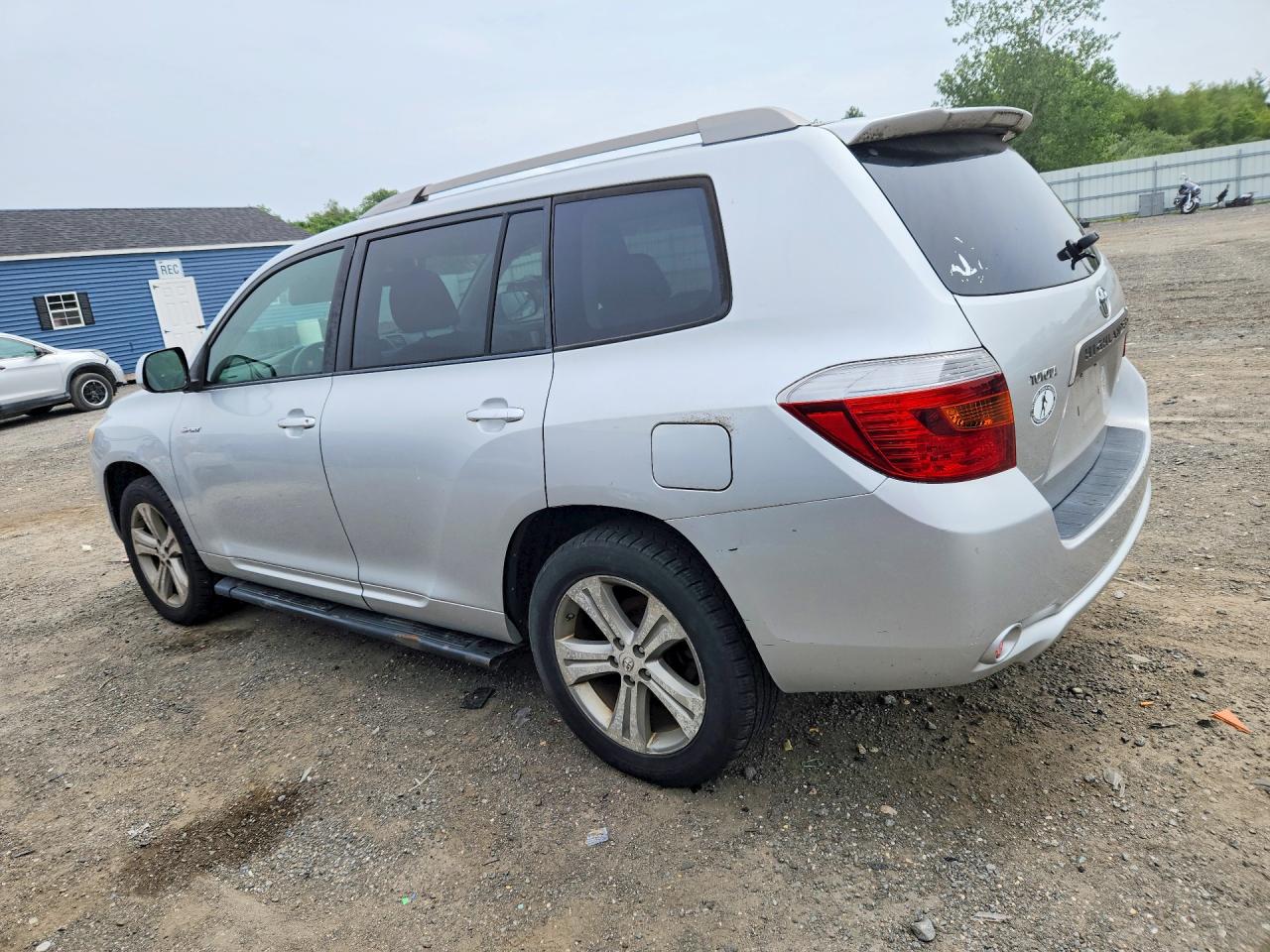 2008 Toyota Highlander Sport Silver vin: JTEES43A482099526