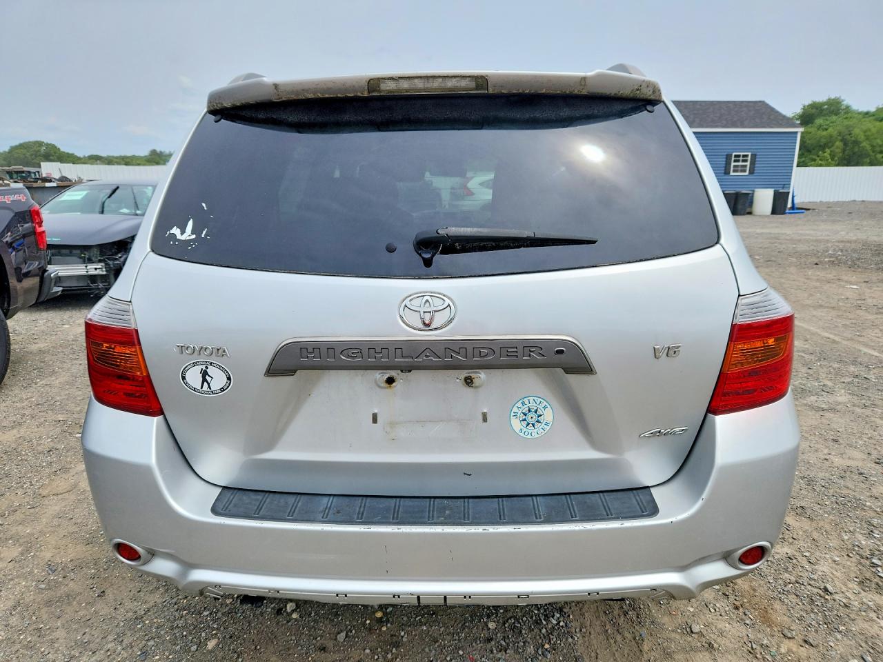 2008 Toyota Highlander Sport Silver vin: JTEES43A482099526
