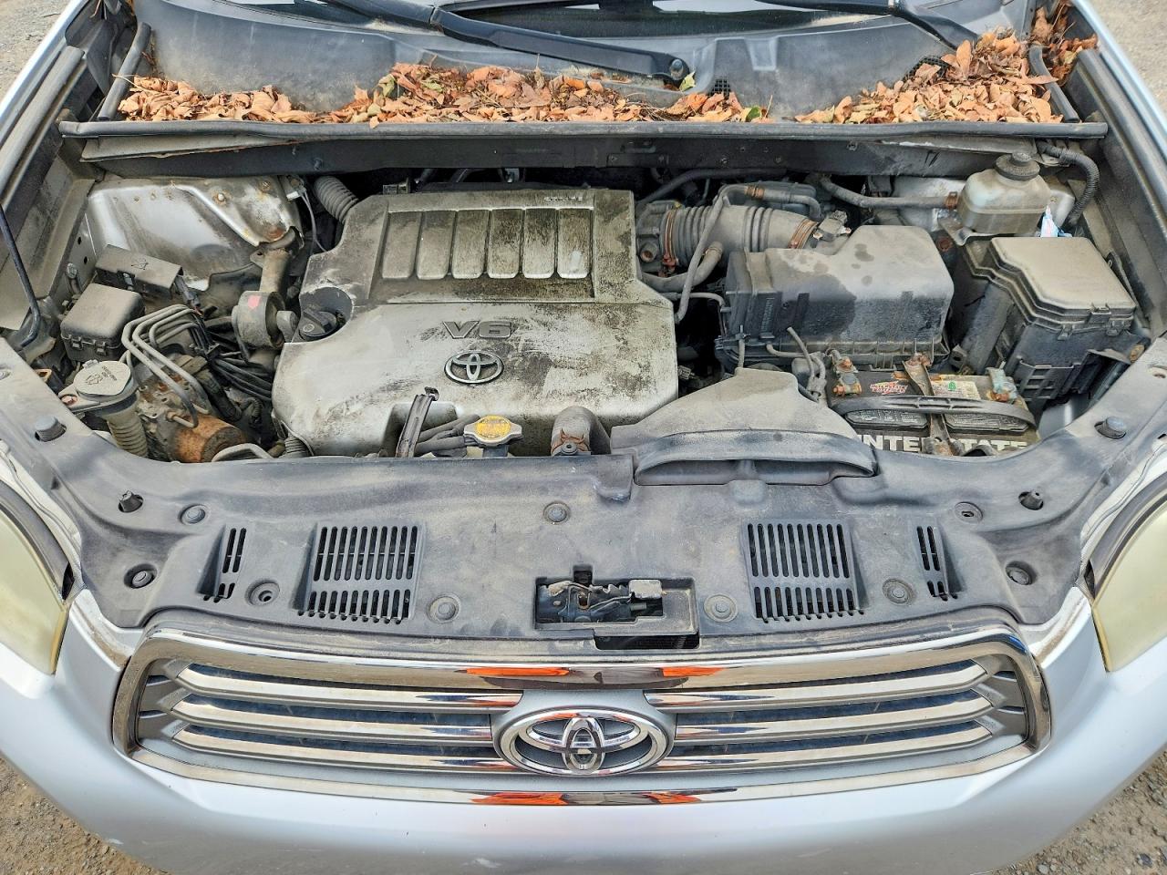 2008 Toyota Highlander Sport Silver vin: JTEES43A482099526