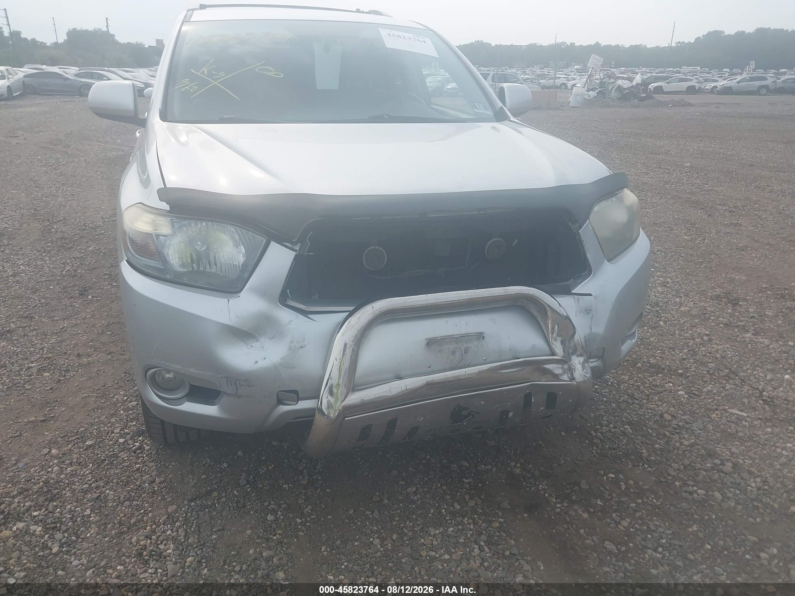 2009 Toyota Highlander Sport Silver vin: JTEES43A492147205