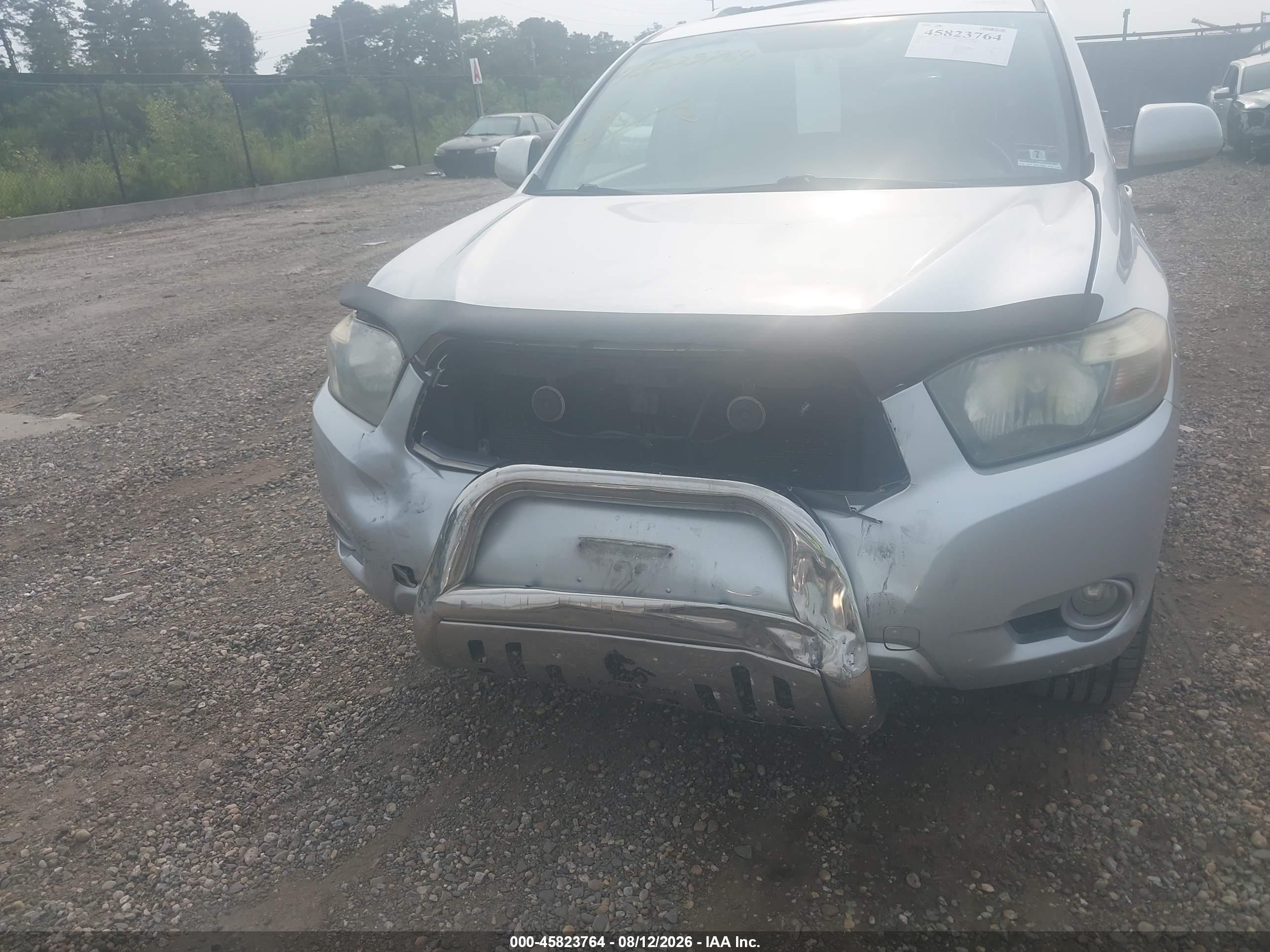 2009 Toyota Highlander Sport Silver vin: JTEES43A492147205