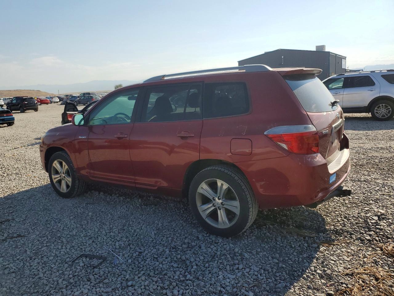 2008 Toyota Highlander Sport Бордовый vin: JTEES43A582107732