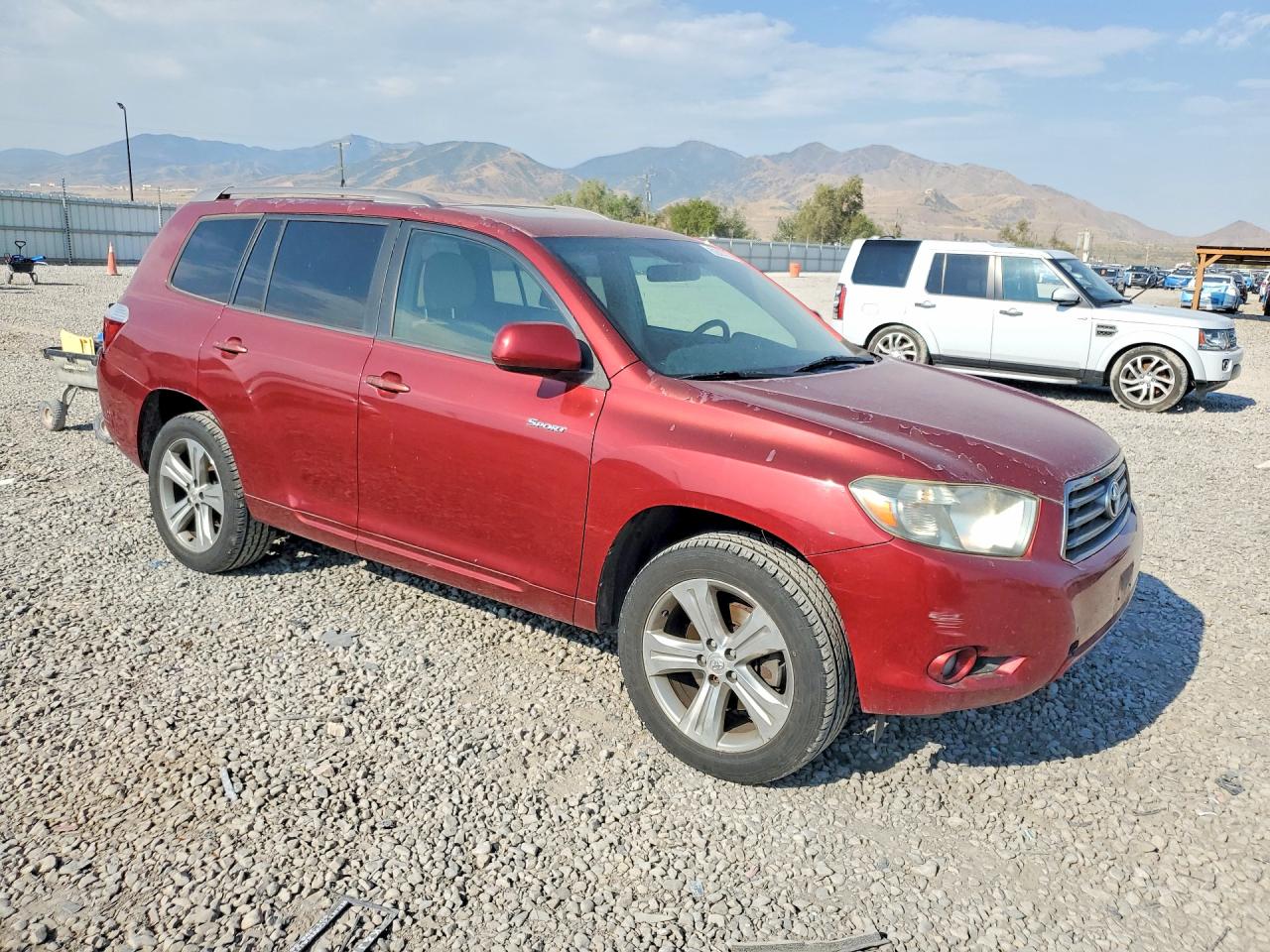 2008 Toyota Highlander Sport Бордовый vin: JTEES43A582107732