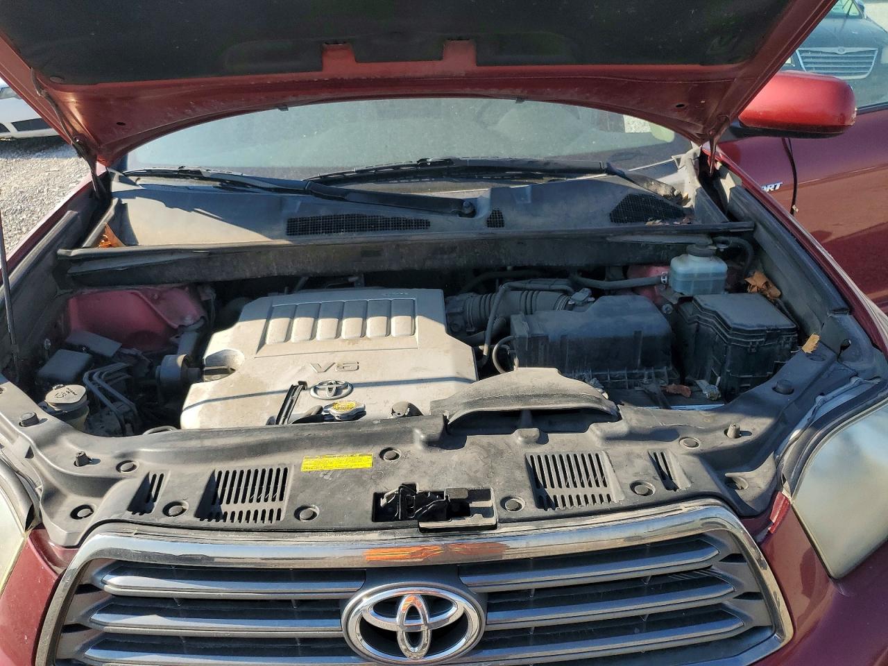 2008 Toyota Highlander Sport Бордовый vin: JTEES43A582107732