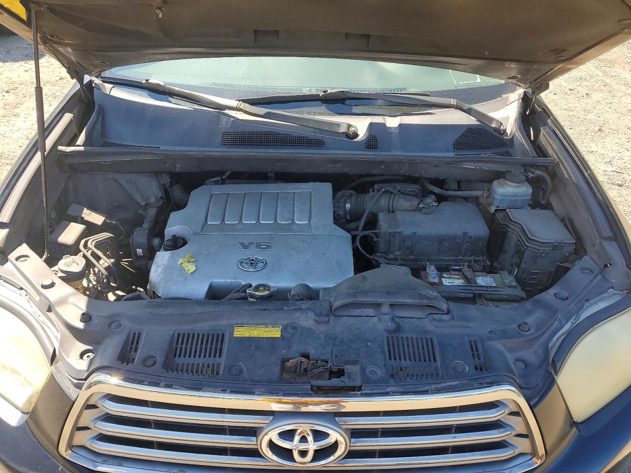 2008 Toyota Highlander Sport Black vin: JTEES43A682016033